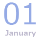 1月